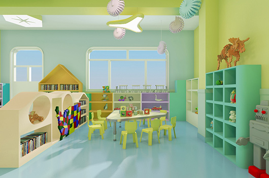 我司与朝阳区鸿博家园幼儿园成功合作铺设PVC塑胶地板，打造儿童安全舒适的学习环境